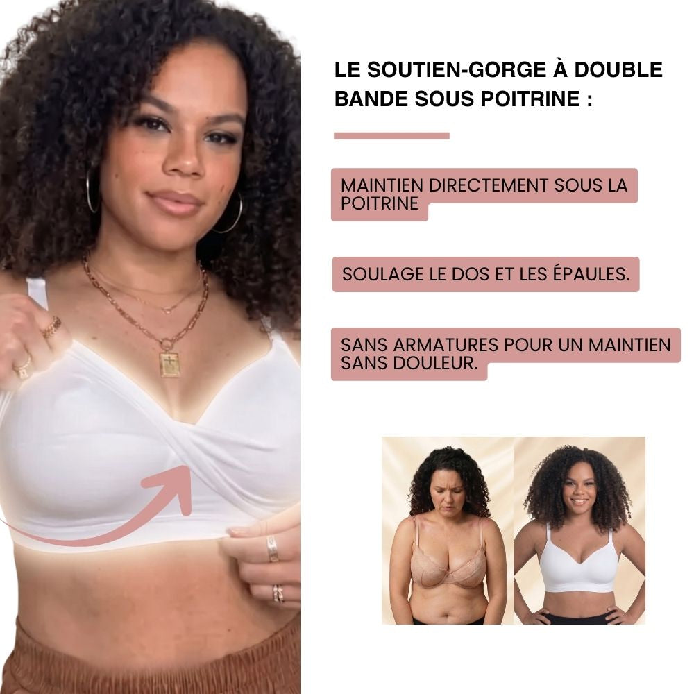 Soutien gorge à double bande