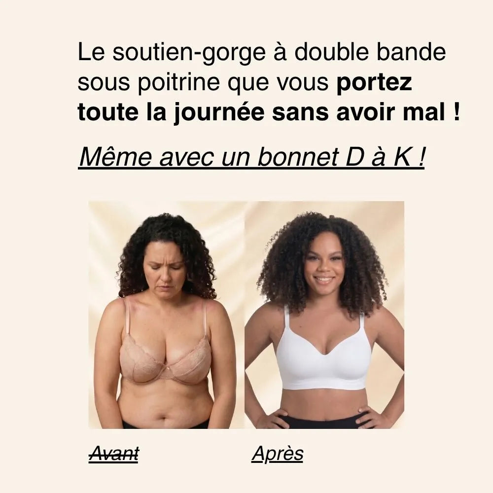 Soutien gorge à double bande