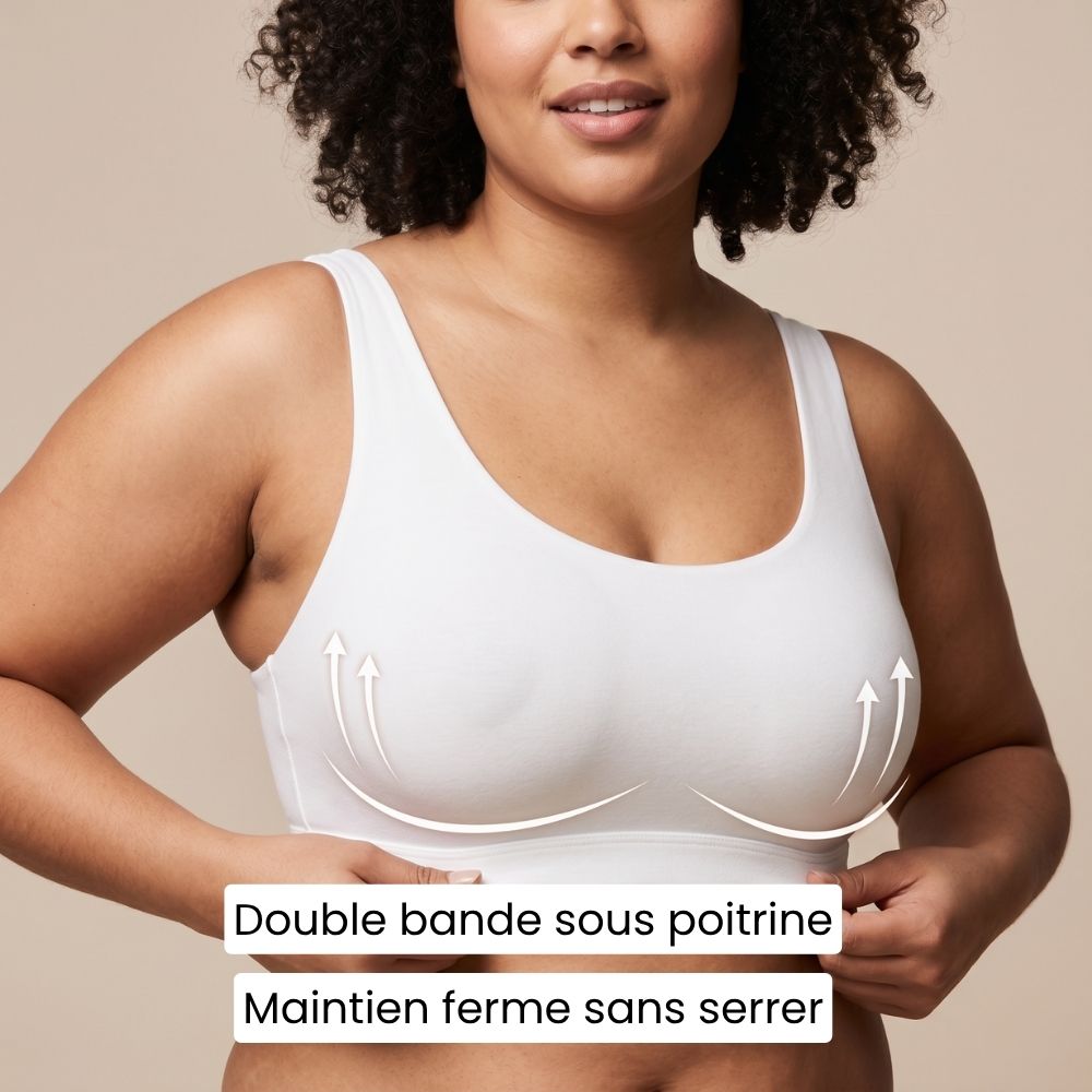 Soutien gorge à double bande