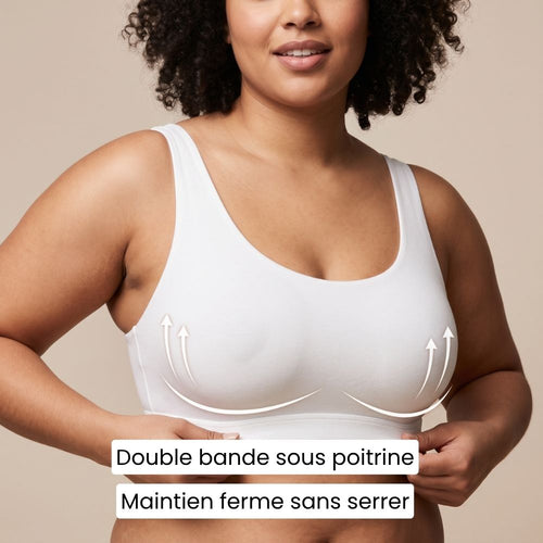 Soutien gorge à double bande